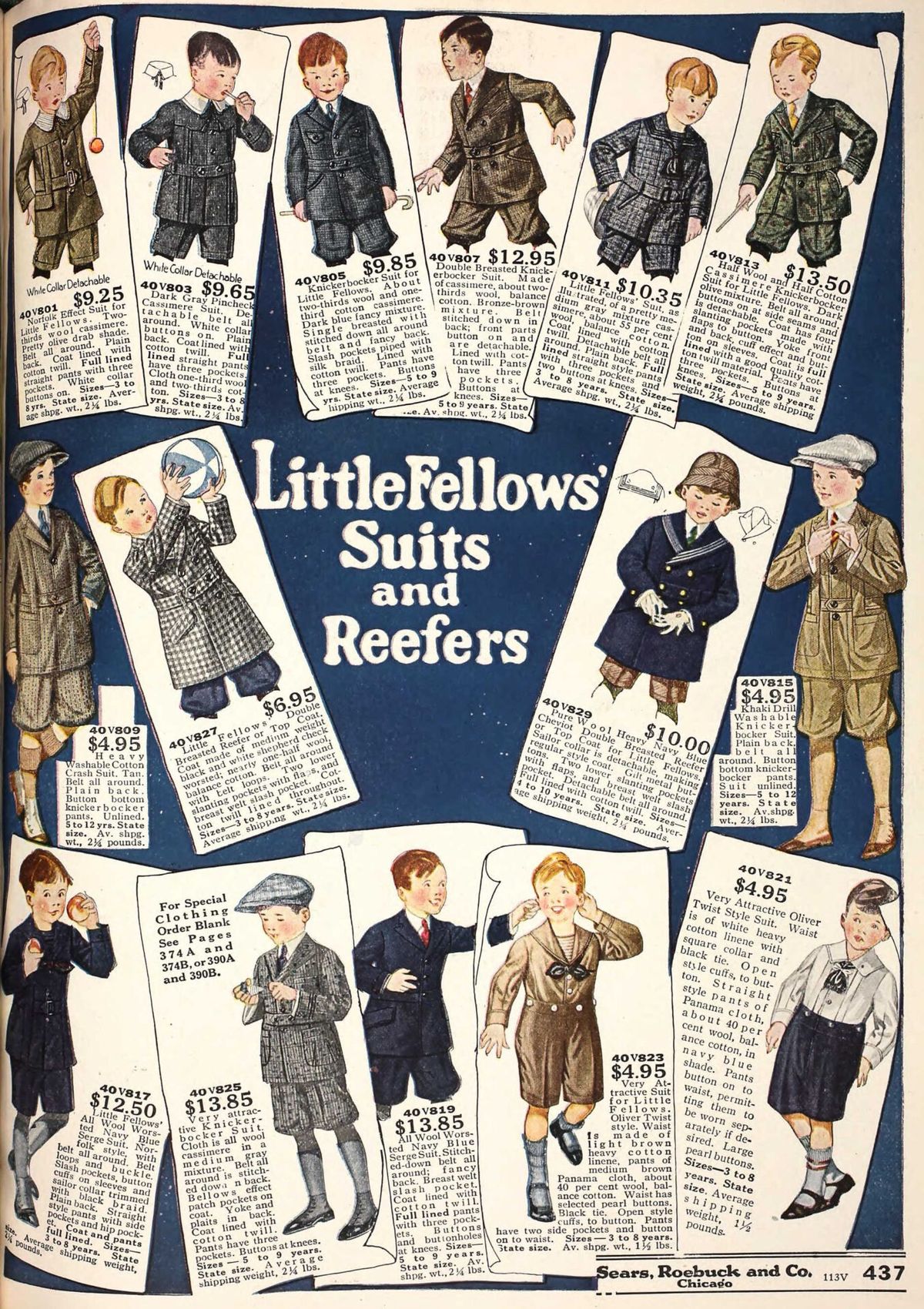 American mail order catalogs 1910s