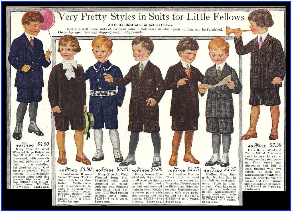 Sears juvenile suits