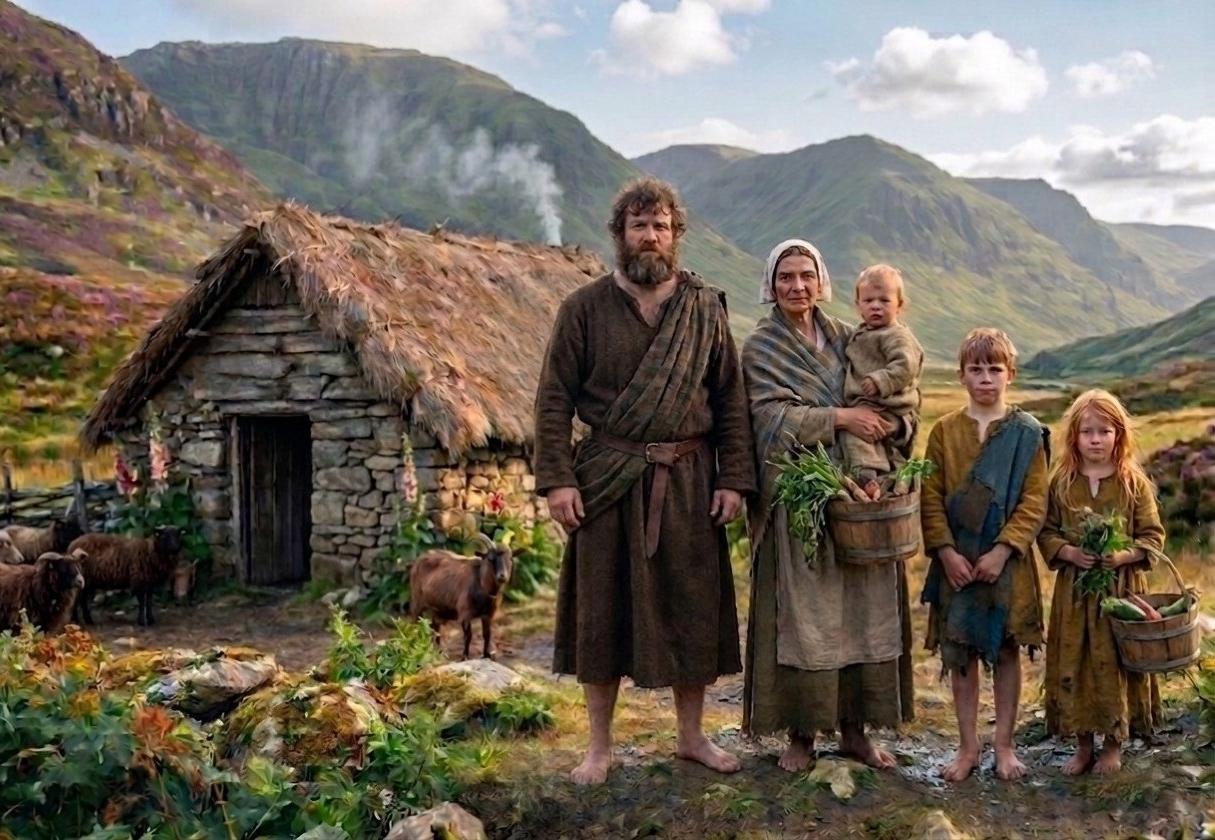 medieval Highland clothing