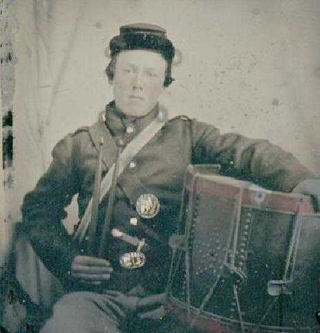 Civil War drummer boy