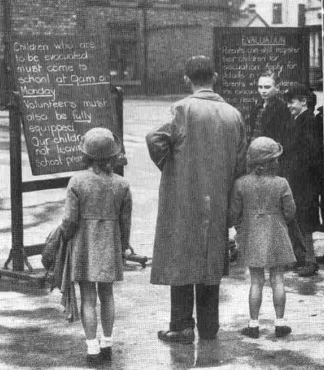 British World War II evacuations