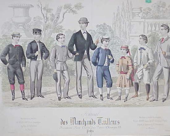 French clothing catalogs