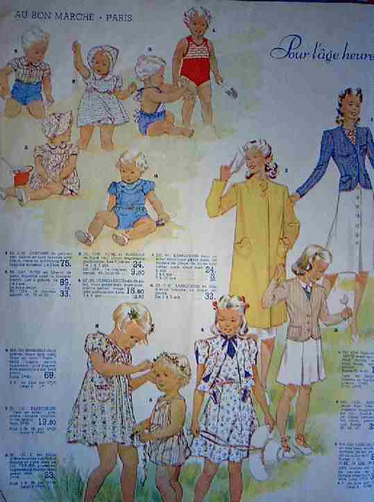 French clothing catalogs boys