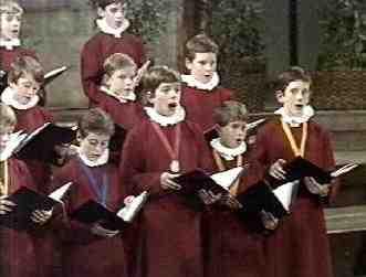 English boy's choir