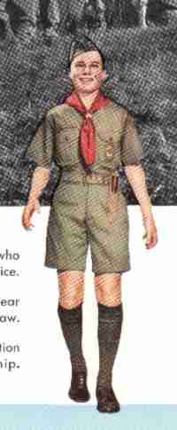 Boy Scout uniforms