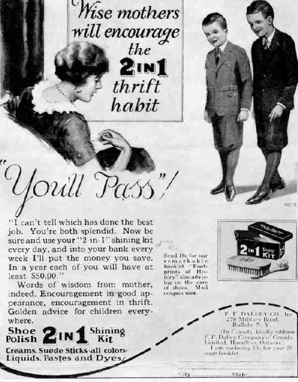 shoe shining