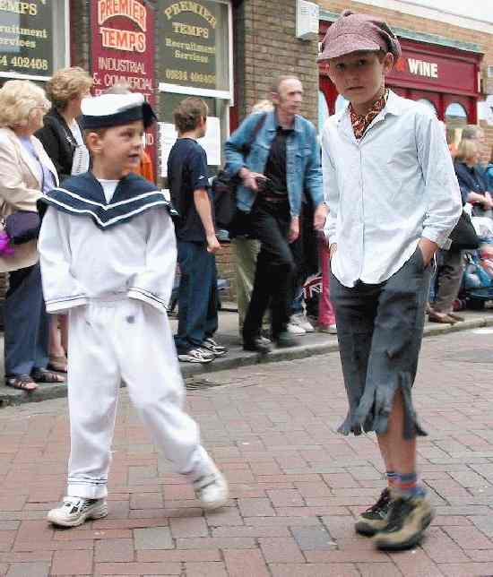 Dilensian sailor suits