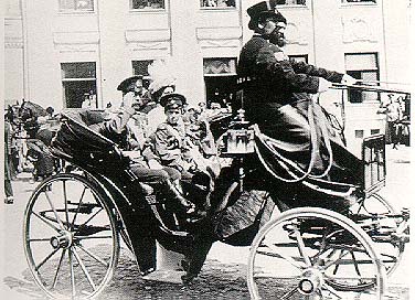 Tsarist public appearance