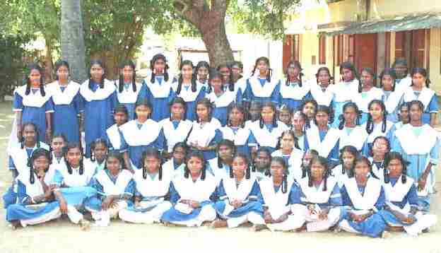 Indian girls school uniform