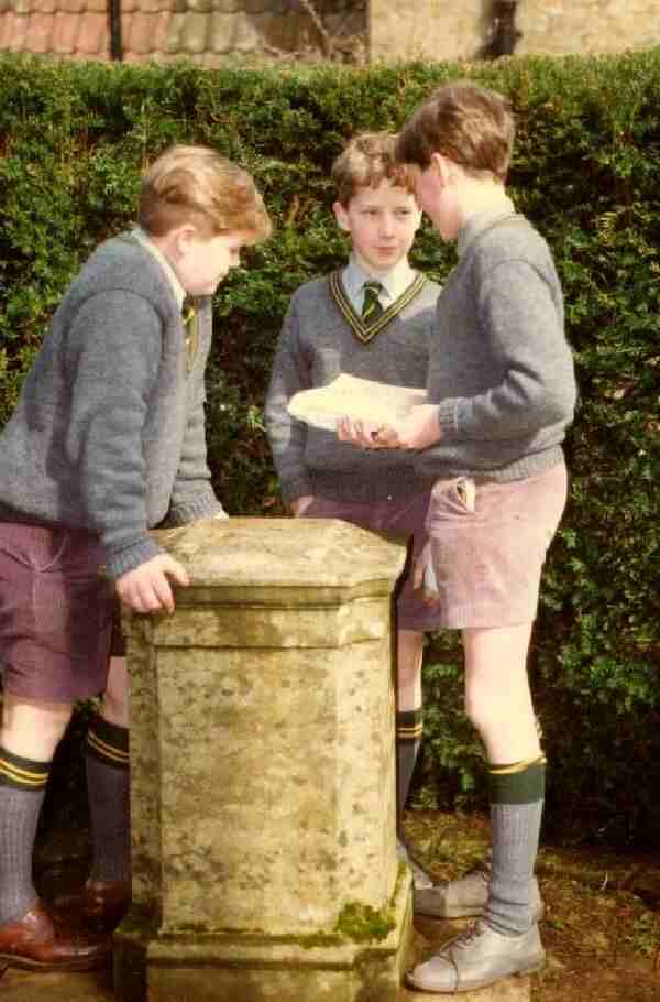 English corduroy school shorts