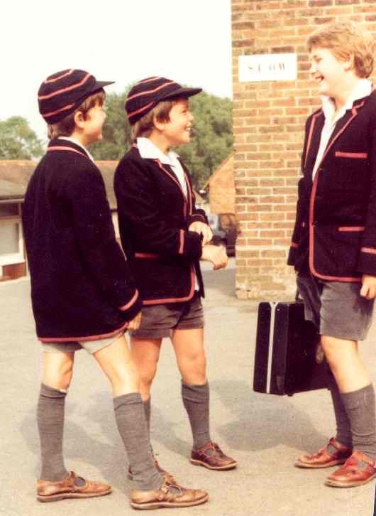 English school caps