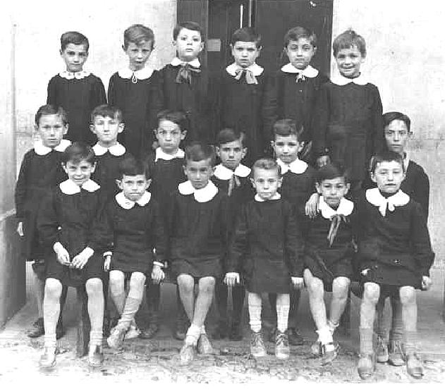 Italian school smocks 1950s