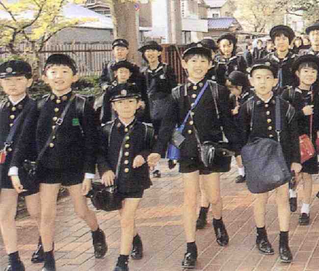 Japanese csadet school unifoms