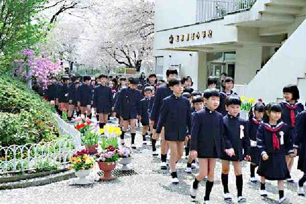 Japanese school uniforms