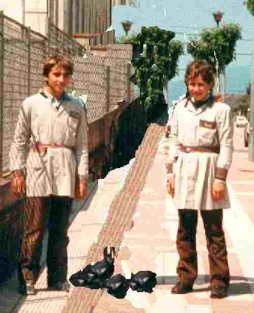 Spanish school smocks