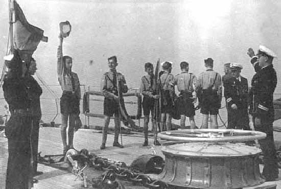 Hitler Youth naval signalling