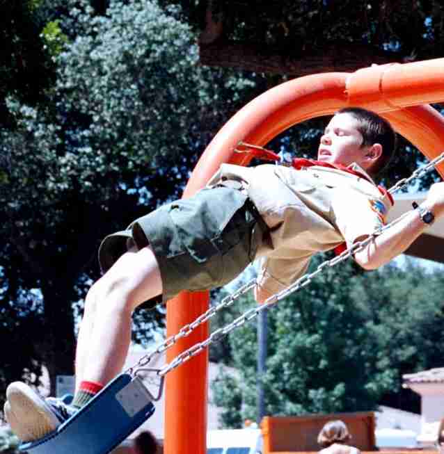 U.S. boy scout uniforms socks 1990s