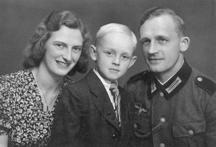World War II German military family