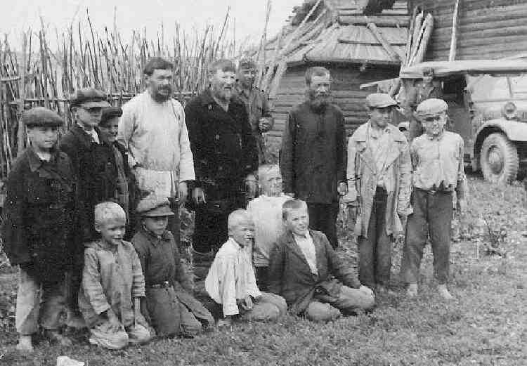 Russian peasants World War II