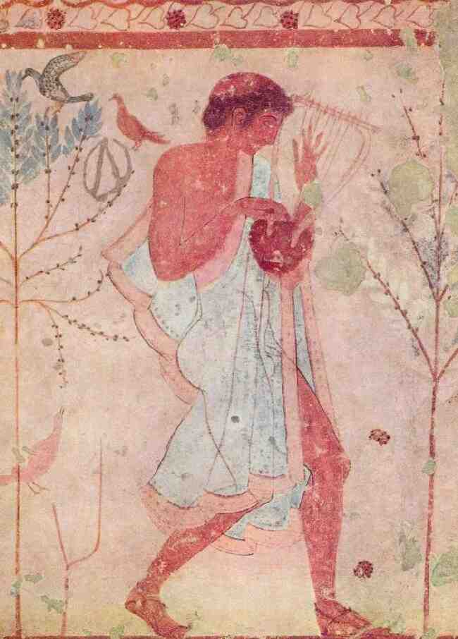 Etruscab tomb paintings