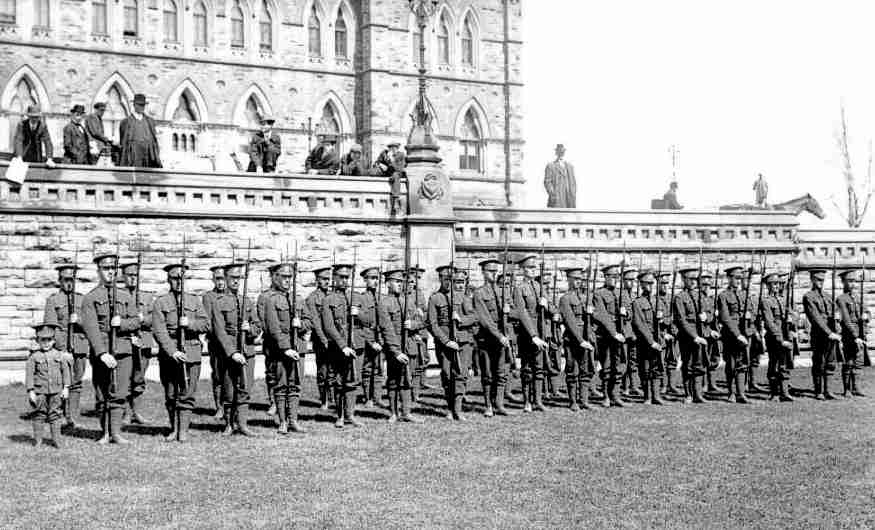 Canadian World War I training camps