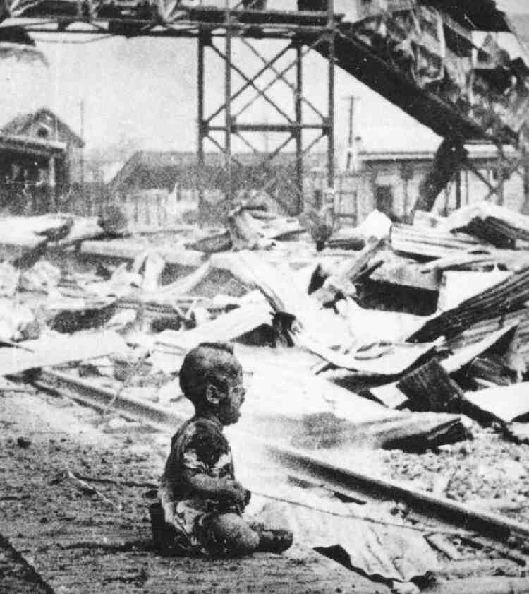 Japanese bombing civilians