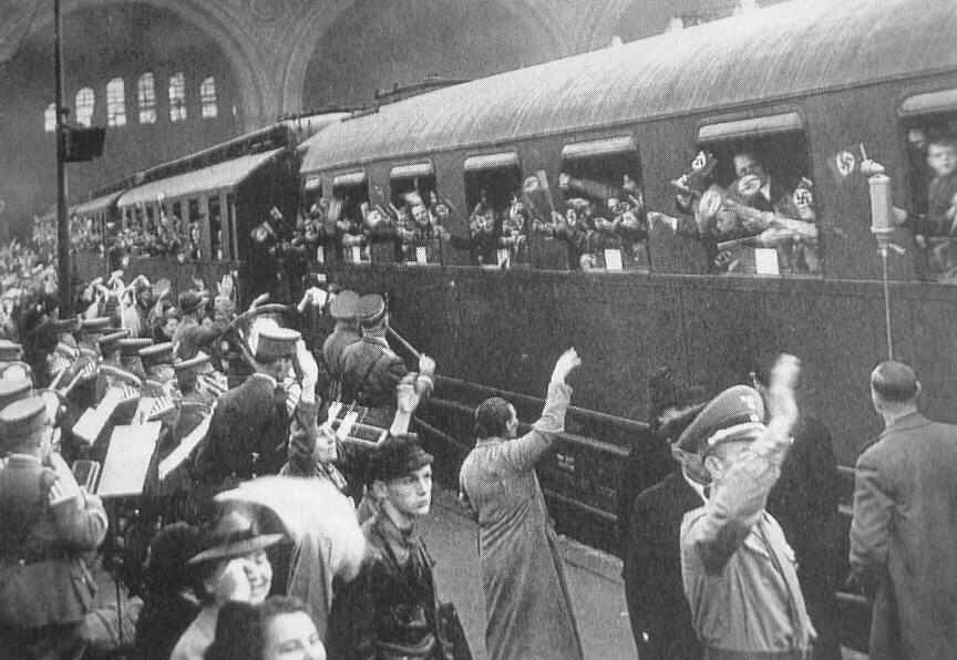 World War II - evacuating German children