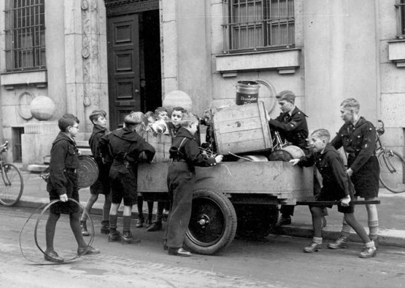 German World War II scrap drive