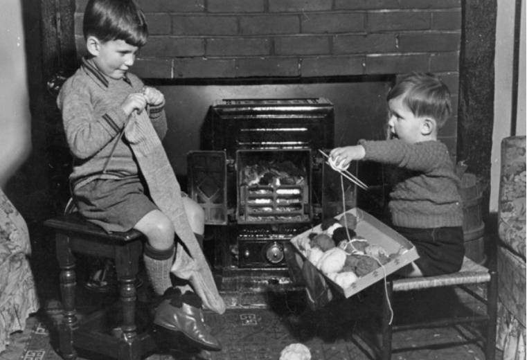 British World War II children cointributions