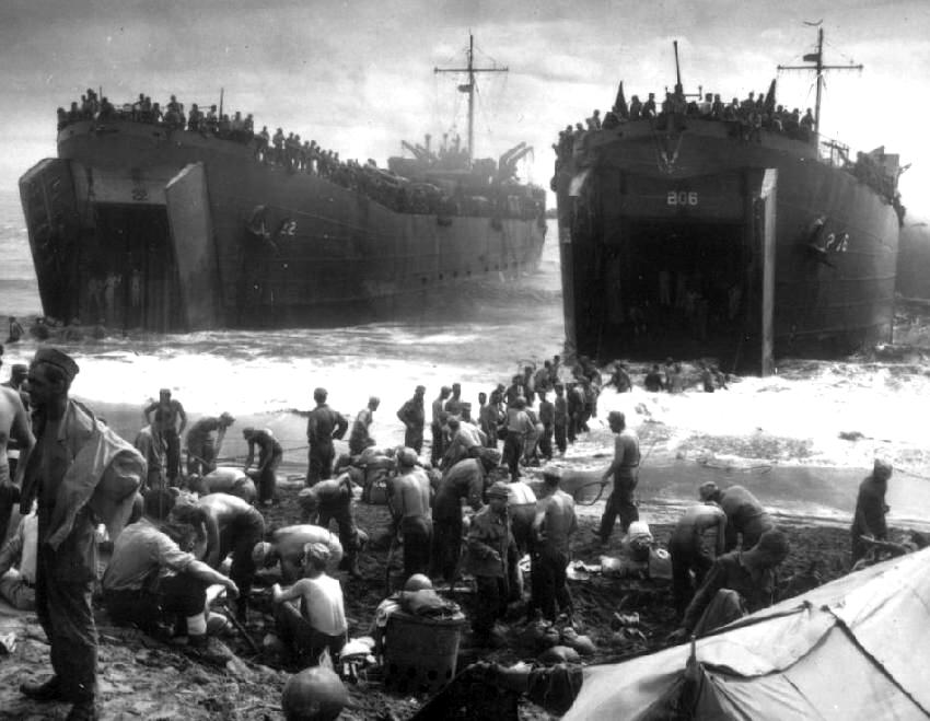 World War II  Leyte landings 