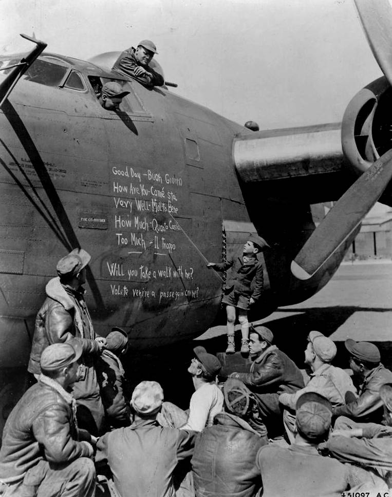 B-24s in Italy