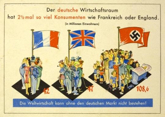 Der deutsche Wirtschaftsraum World War II