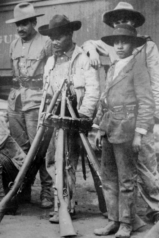 Mexican Revolution boy soldier 