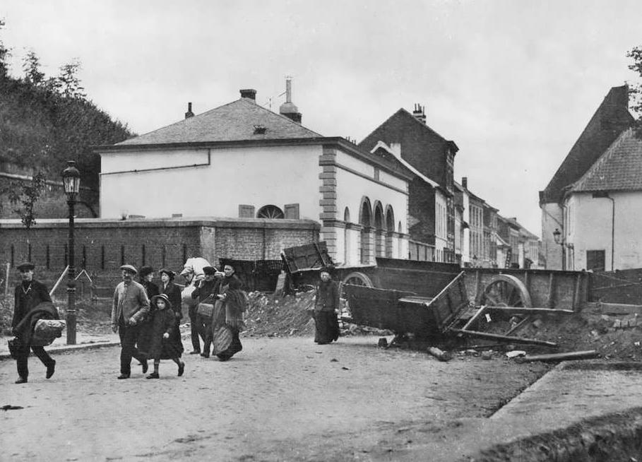 Belgium World War I refugees 