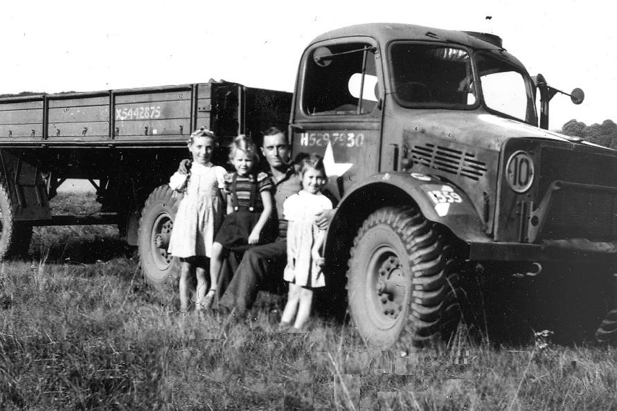 British World War II vehicles