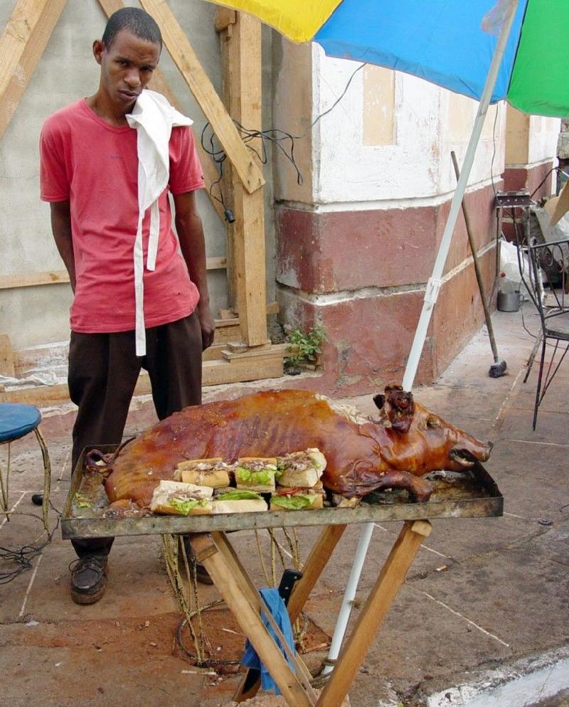 Cuba stree vendors