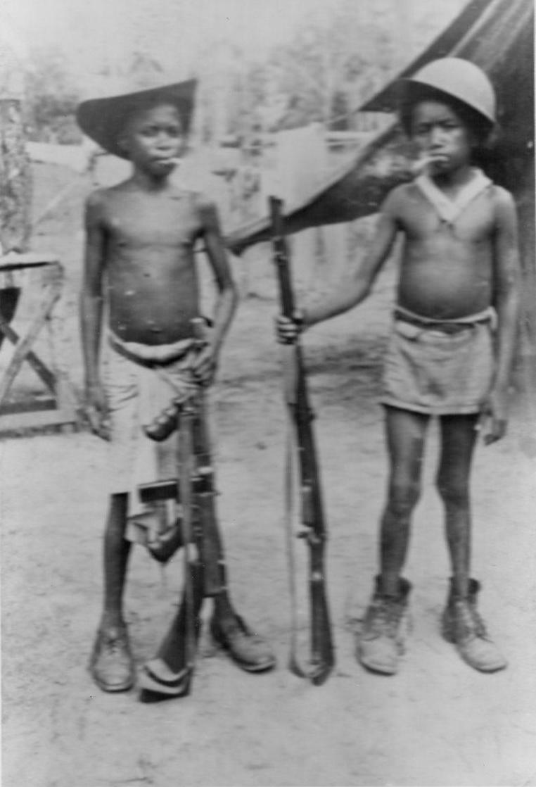 World War II New Guinea natives