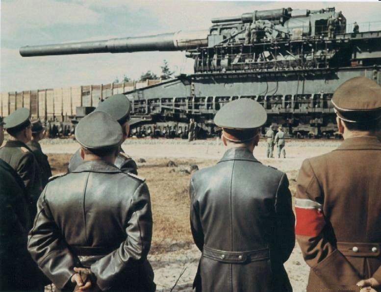 German rail guns