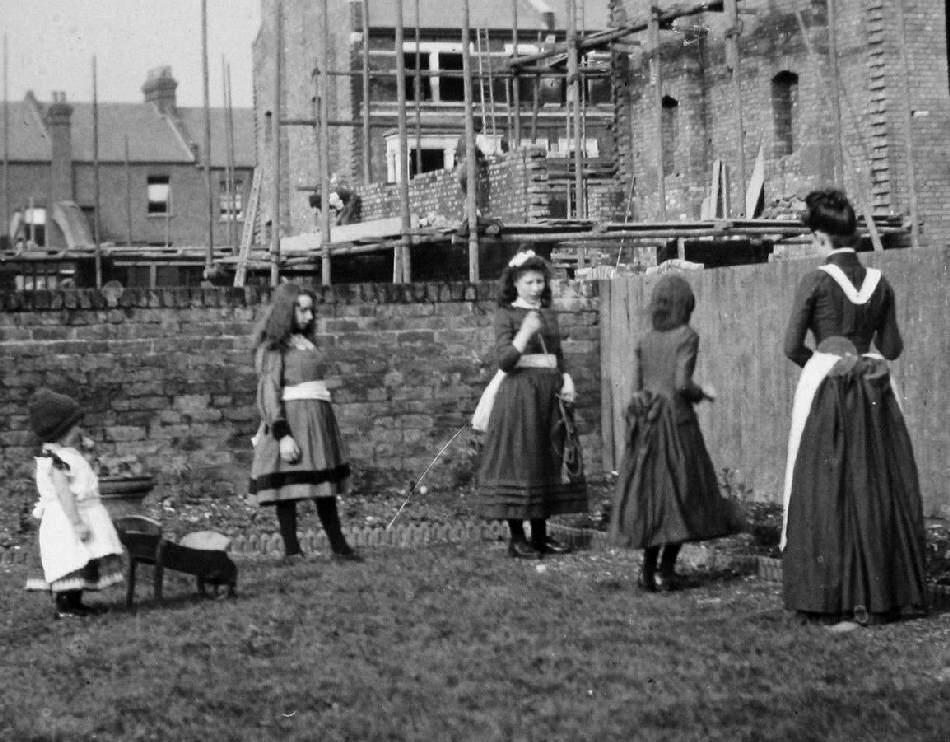 English Edwardian girls dresses