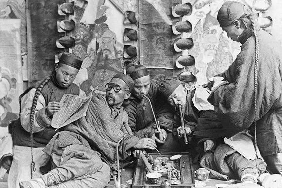 Opium war in china
