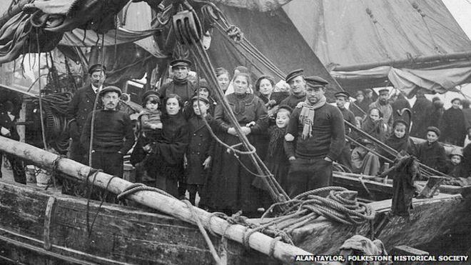 Belgian World War I refugees in Britain