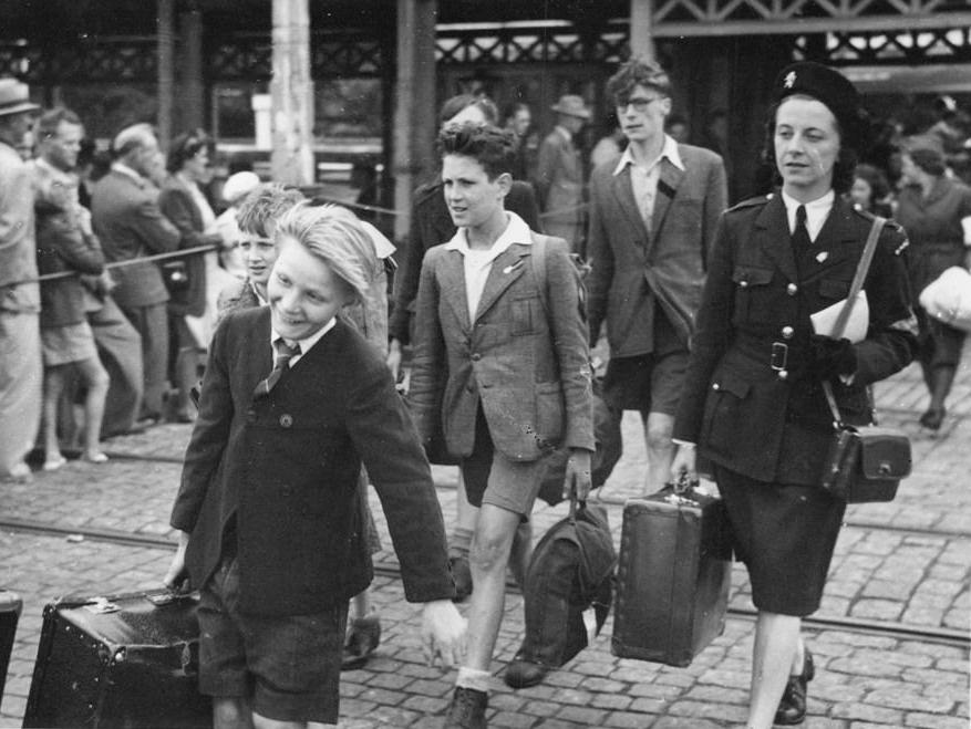 Swedish assistance for liberated children 