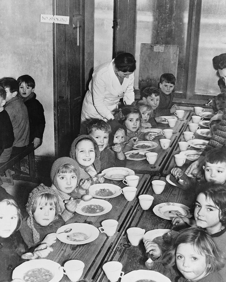 World War II American food relief Britain 