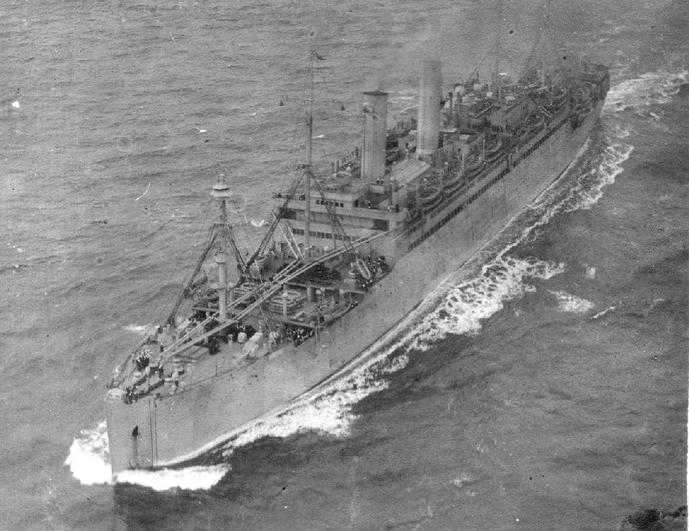 World War I troop transports 