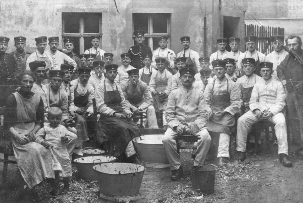 German World War I food situation 