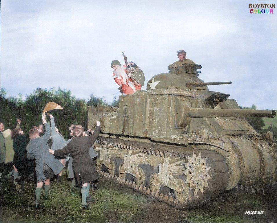 American World War II tank M-3 Grant 