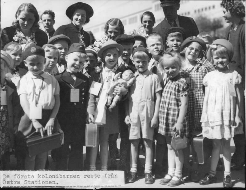 Swedish World War II children