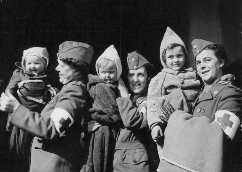 Swedish care of German children 