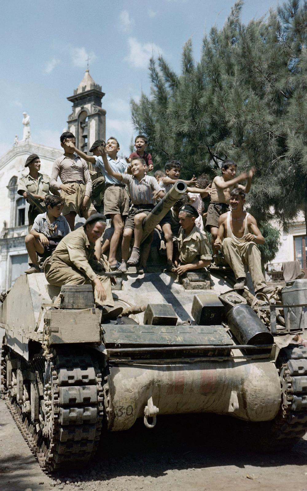 British World War II tanks