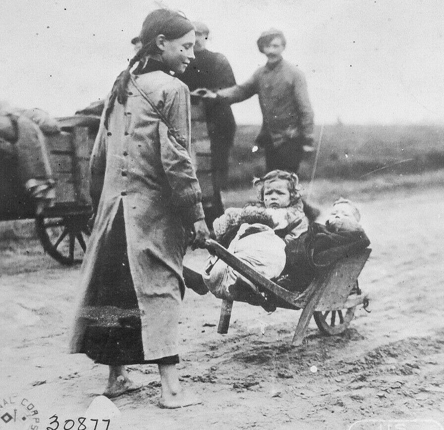 World War I French refugees